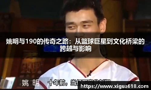 姚明与190的传奇之路：从篮球巨星到文化桥梁的跨越与影响